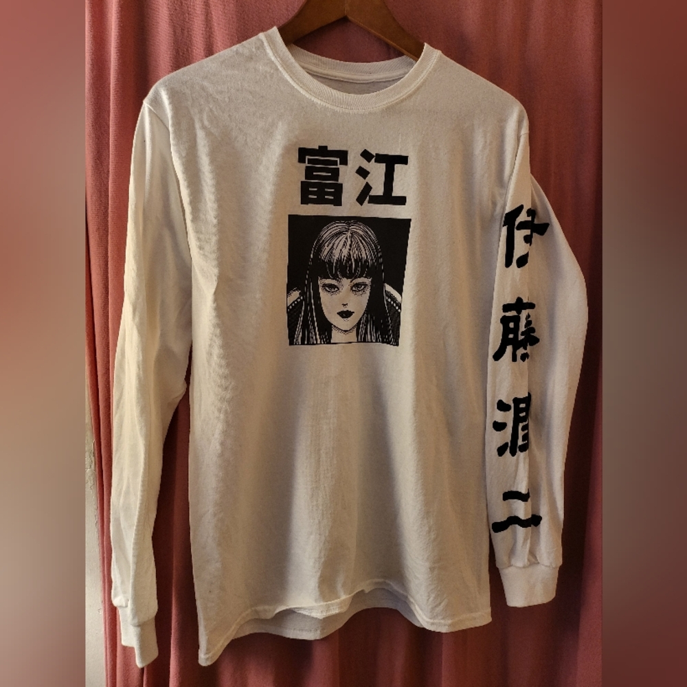 Junji Ito Collection Tomie Long Sleeve Shirt Medium Anime Manga